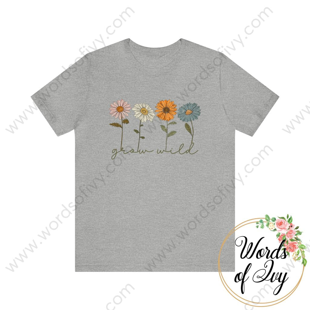 Adult Tee - GROW WILD 230416005 | Nauti Life Tees