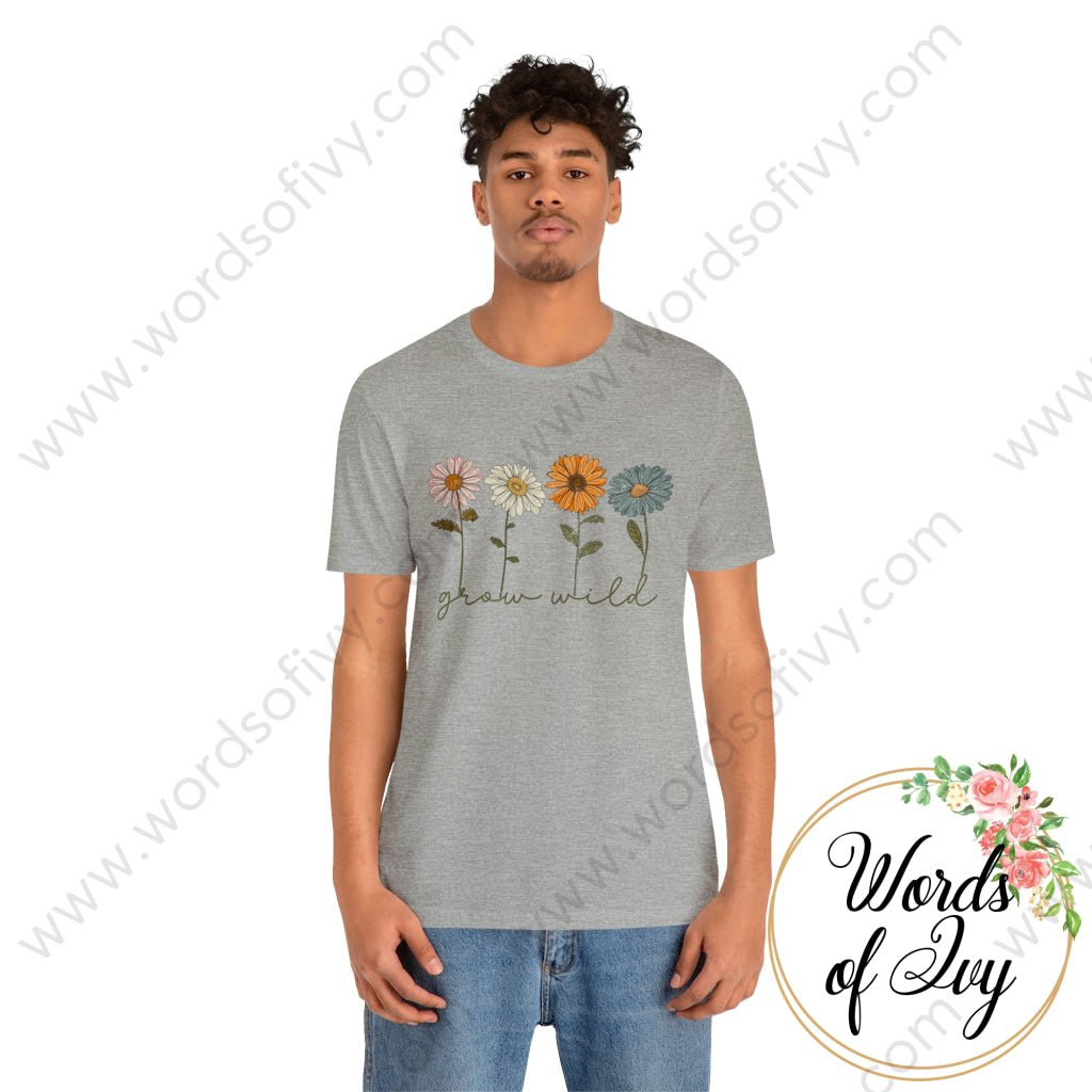 Adult Tee - GROW WILD 230416005 | Nauti Life Tees