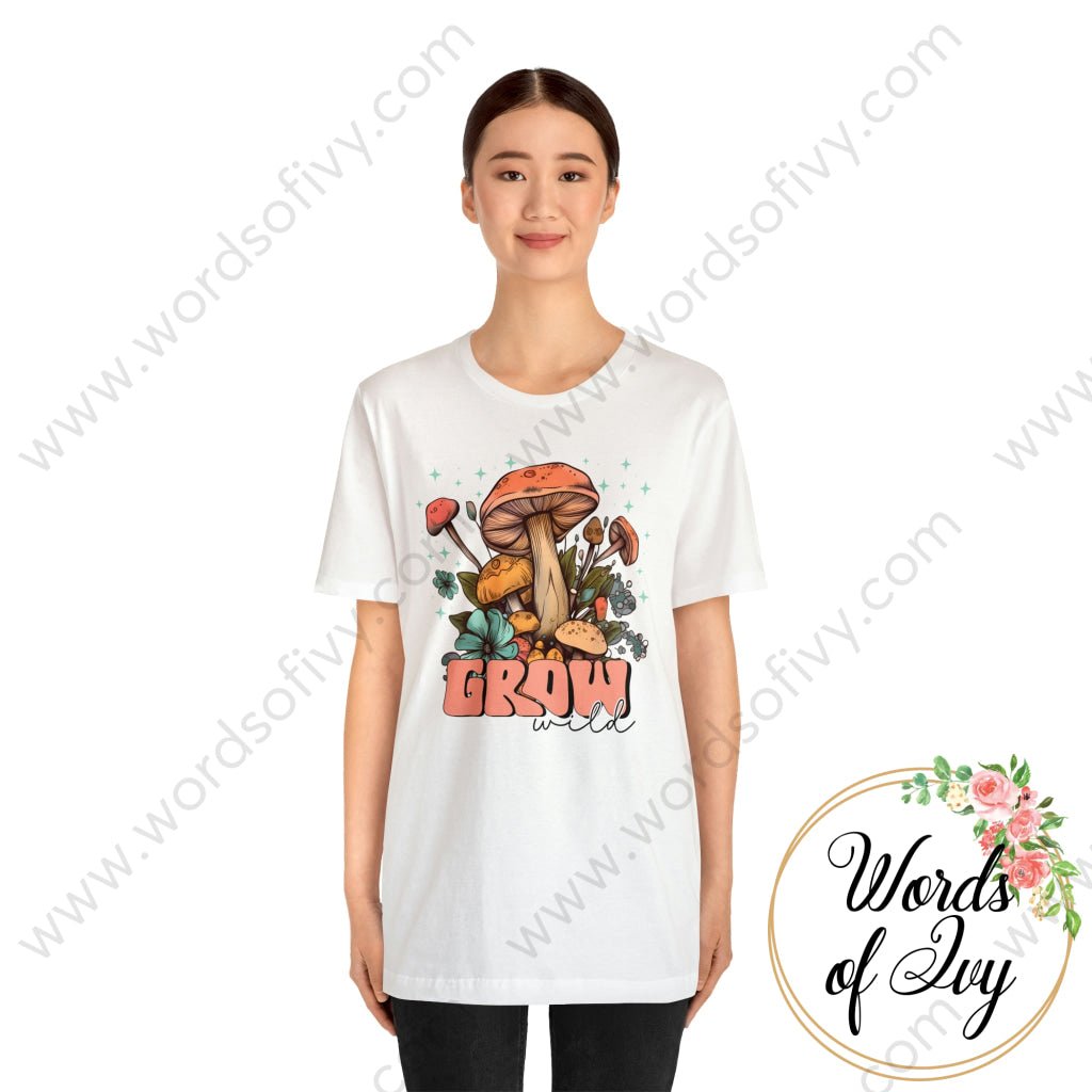 Adult Tee - GROW WILD 230507006 | Nauti Life Tees