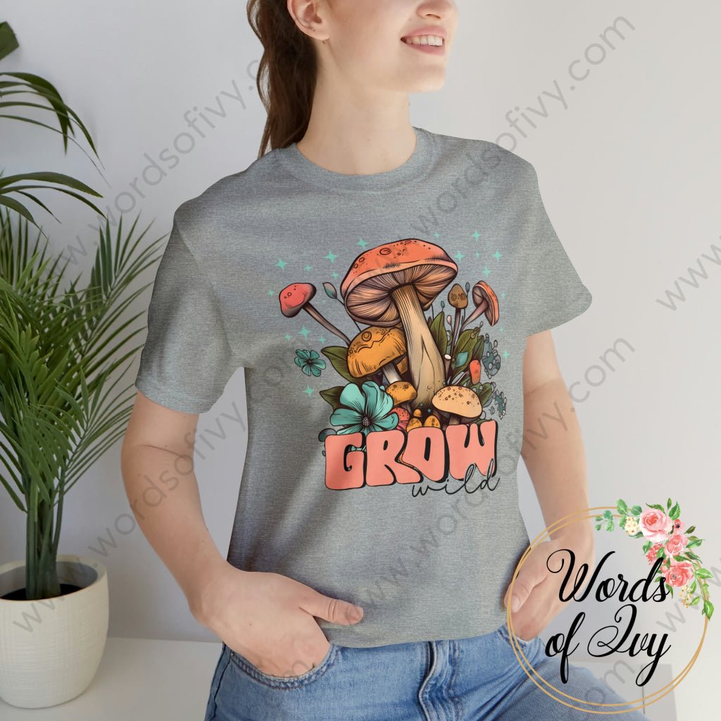 Adult Tee - GROW WILD 230507006 | Nauti Life Tees