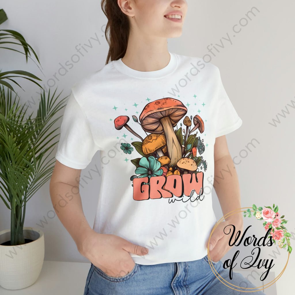 Adult Tee - GROW WILD 230507006 | Nauti Life Tees