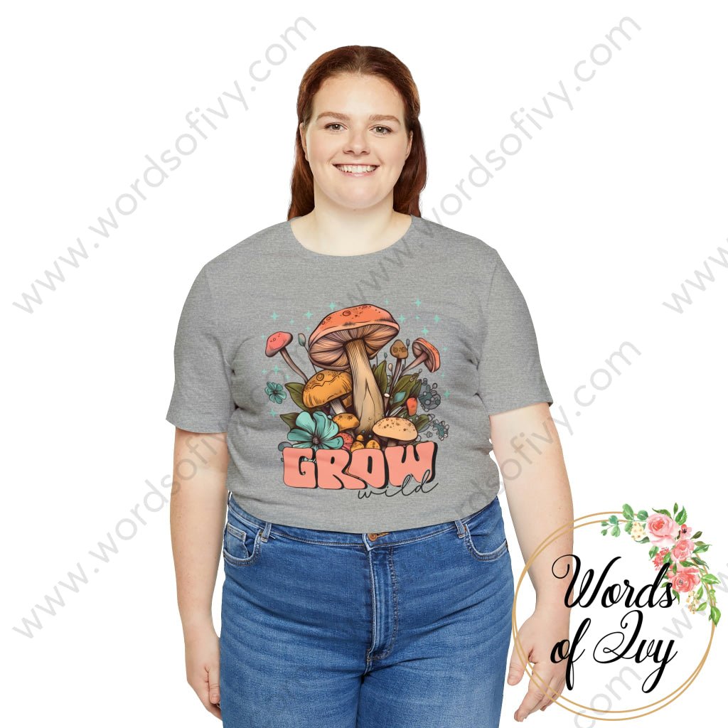 Adult Tee - GROW WILD 230507006 | Nauti Life Tees