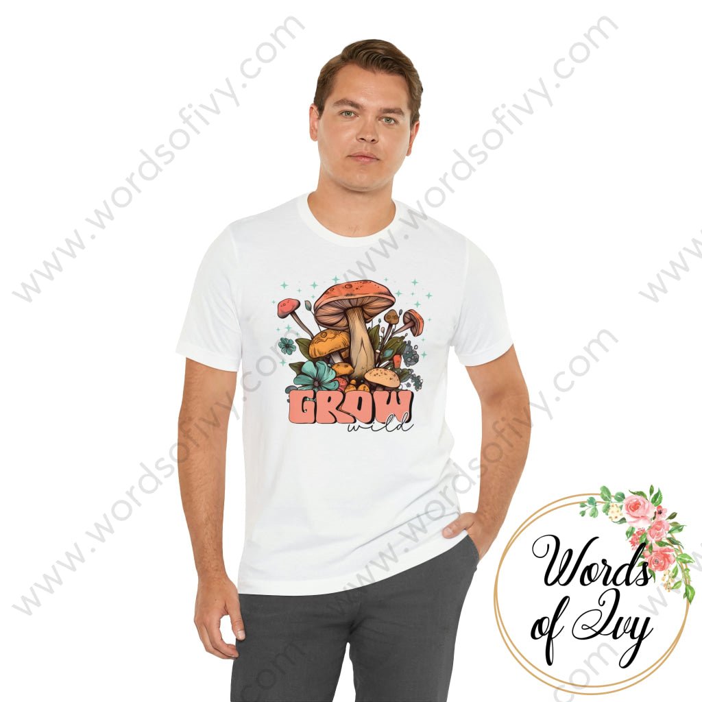 Adult Tee - GROW WILD 230507006 | Nauti Life Tees