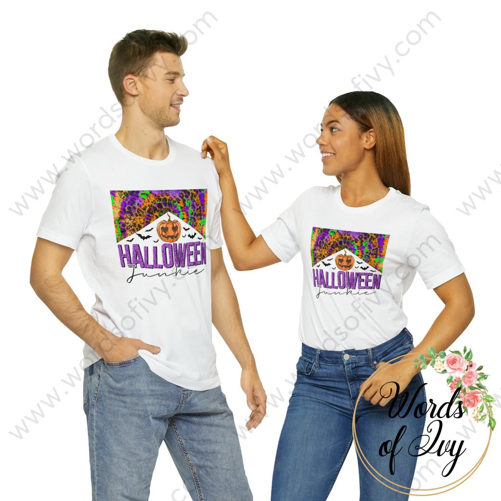 Adult Tee - HALLOWEEN JUNKIE 220913018 | Nauti Life Tees