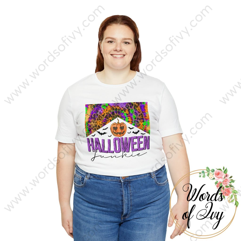 Adult Tee - HALLOWEEN JUNKIE 220913018 | Nauti Life Tees