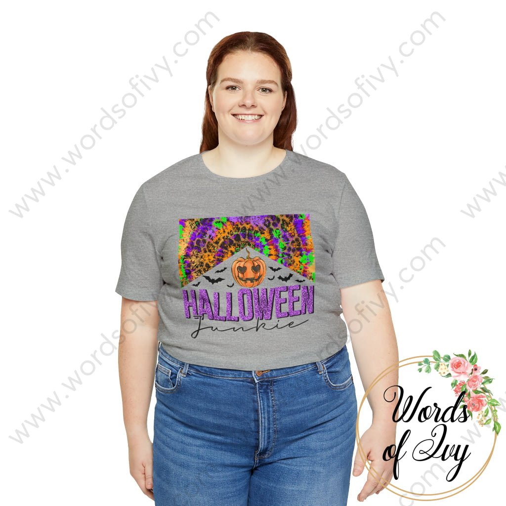 Adult Tee - HALLOWEEN JUNKIE 220913018 | Nauti Life Tees