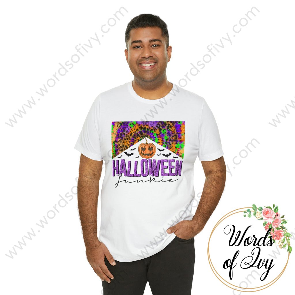 Adult Tee - HALLOWEEN JUNKIE 220913018 | Nauti Life Tees