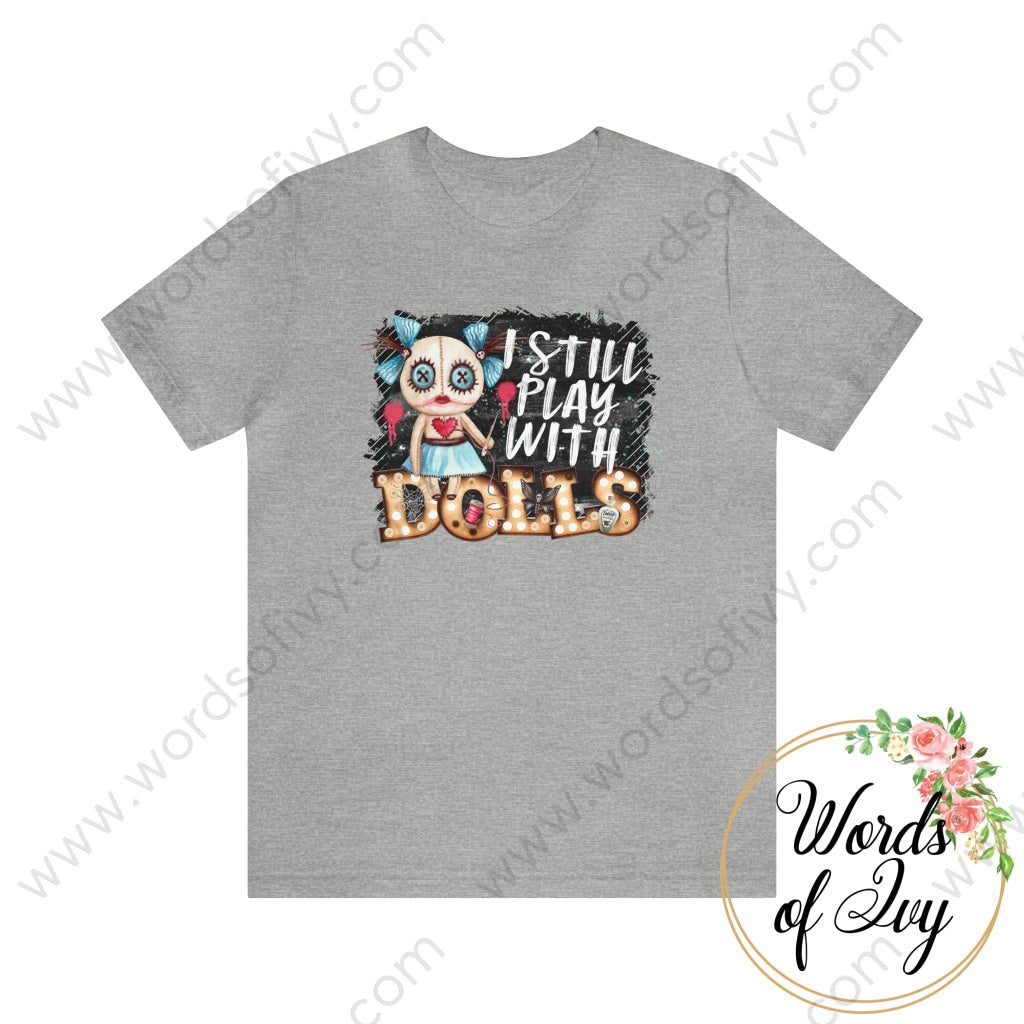 Adult Tee - Halloween Play with dolls 221009028 | Nauti Life Tees