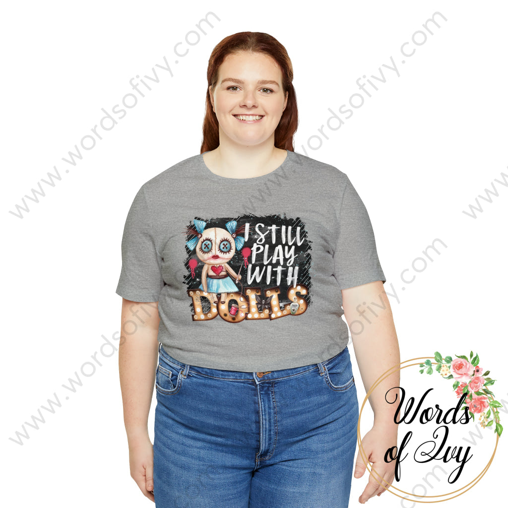 Adult Tee - Halloween Play with dolls 221009028 | Nauti Life Tees