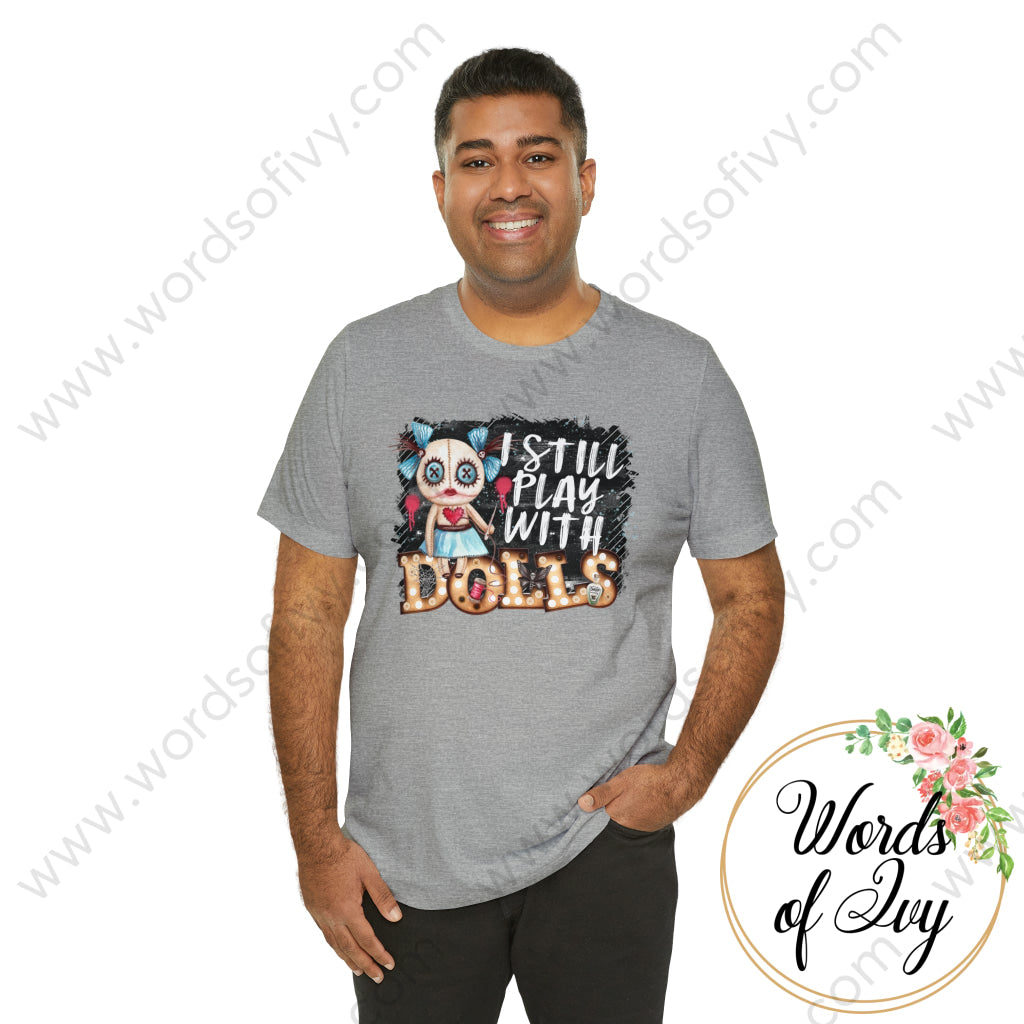 Adult Tee - Halloween Play with dolls 221009028 | Nauti Life Tees