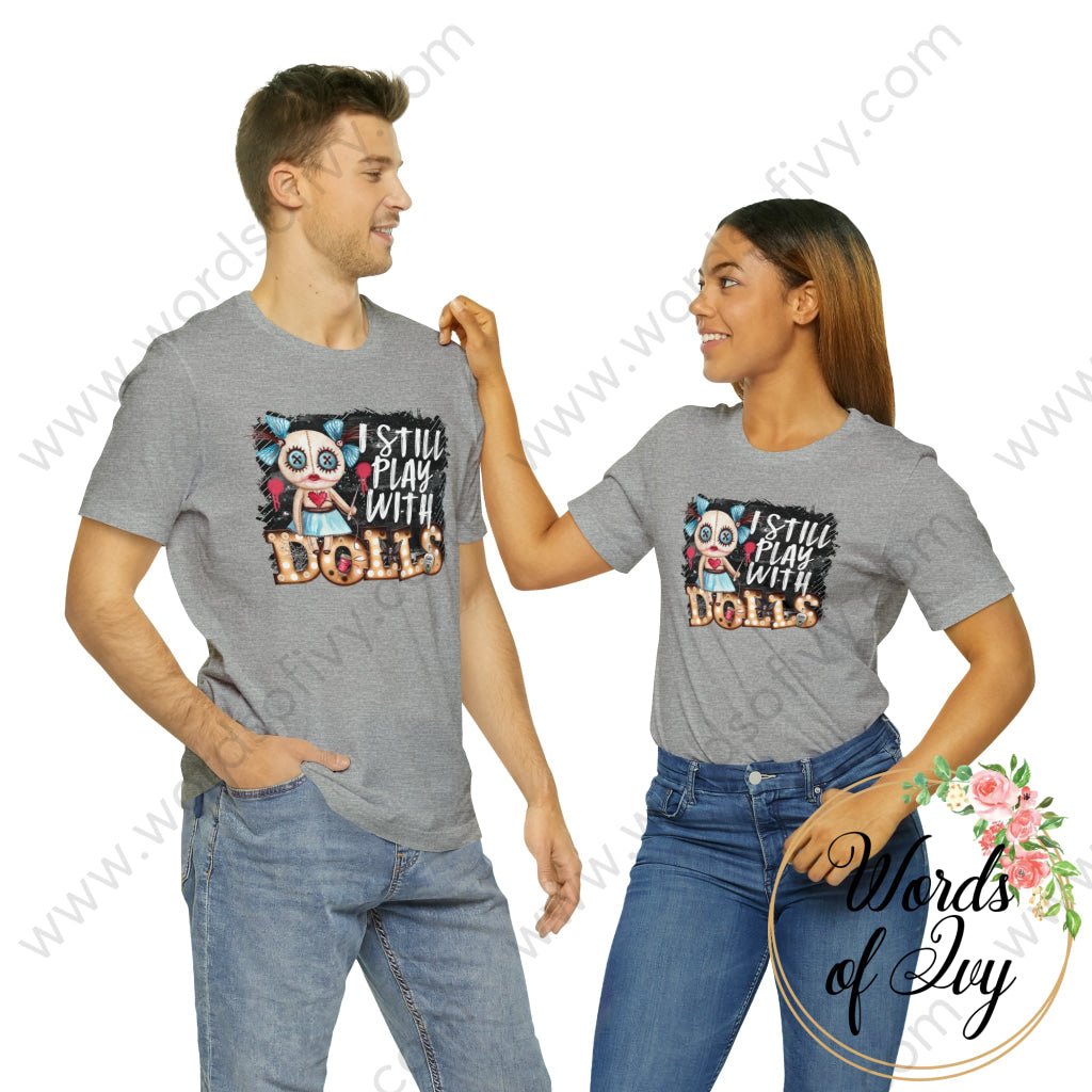 Adult Tee - Halloween Play with dolls 221009028 | Nauti Life Tees