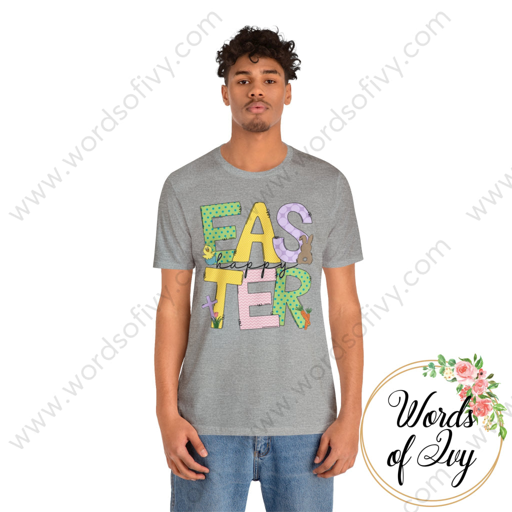 Adult Tee - Happy Easter 220305012 T-Shirt
