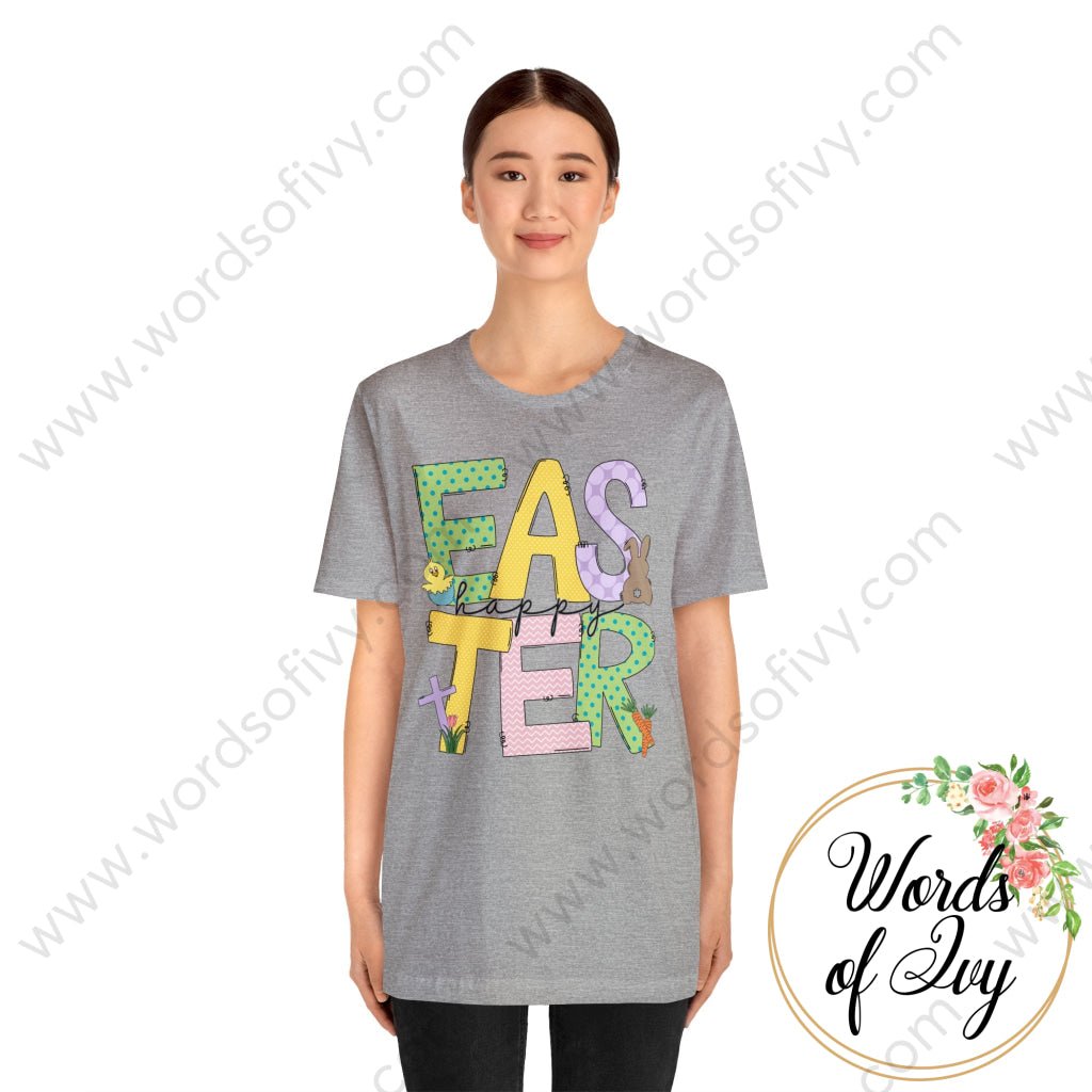 Adult Tee - Happy Easter 220305012 T-Shirt
