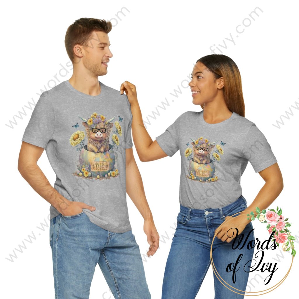 Adult Tee - Happy Easter Heifers 230306008 T-Shirt