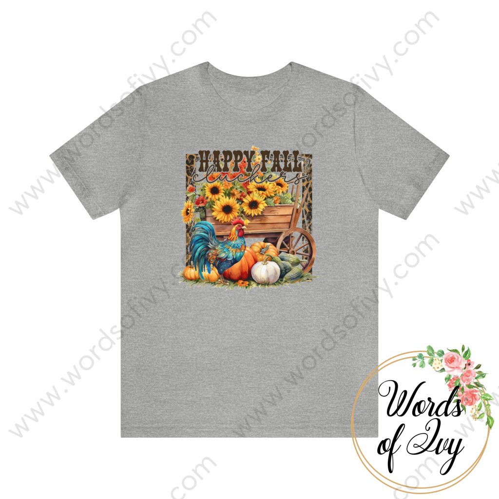 Adult Tee - HAPPY FALL CLUCKERS 230713003 | Nauti Life Tees