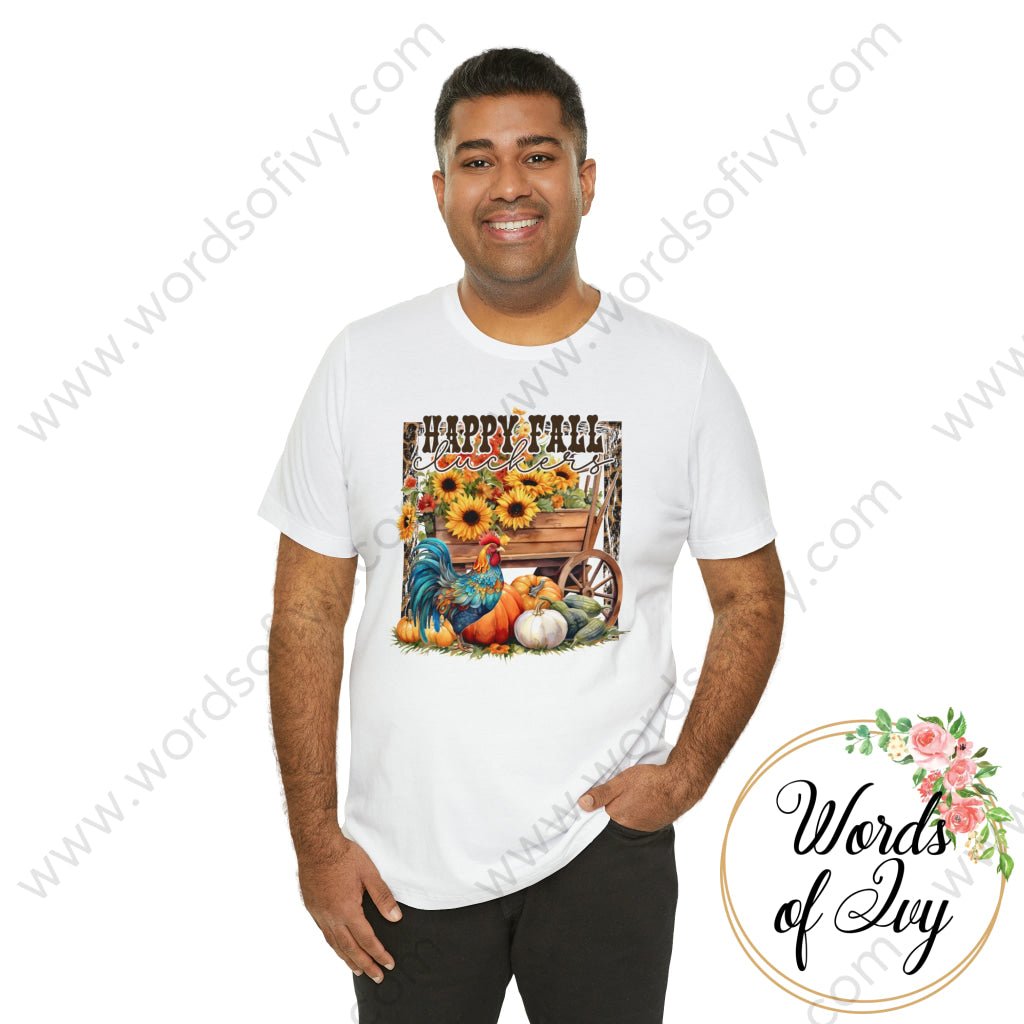 Adult Tee - HAPPY FALL CLUCKERS 230713003 | Nauti Life Tees