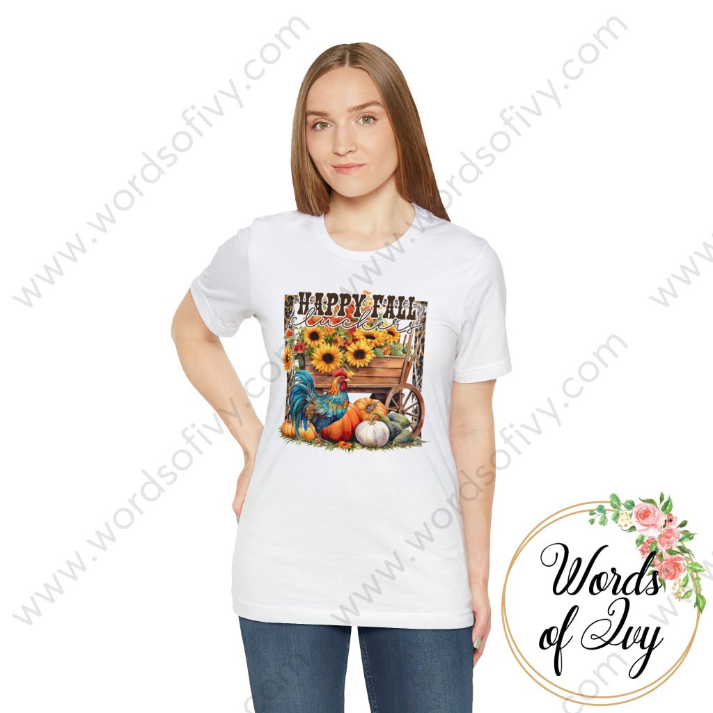 Adult Tee - HAPPY FALL CLUCKERS 230713003 | Nauti Life Tees