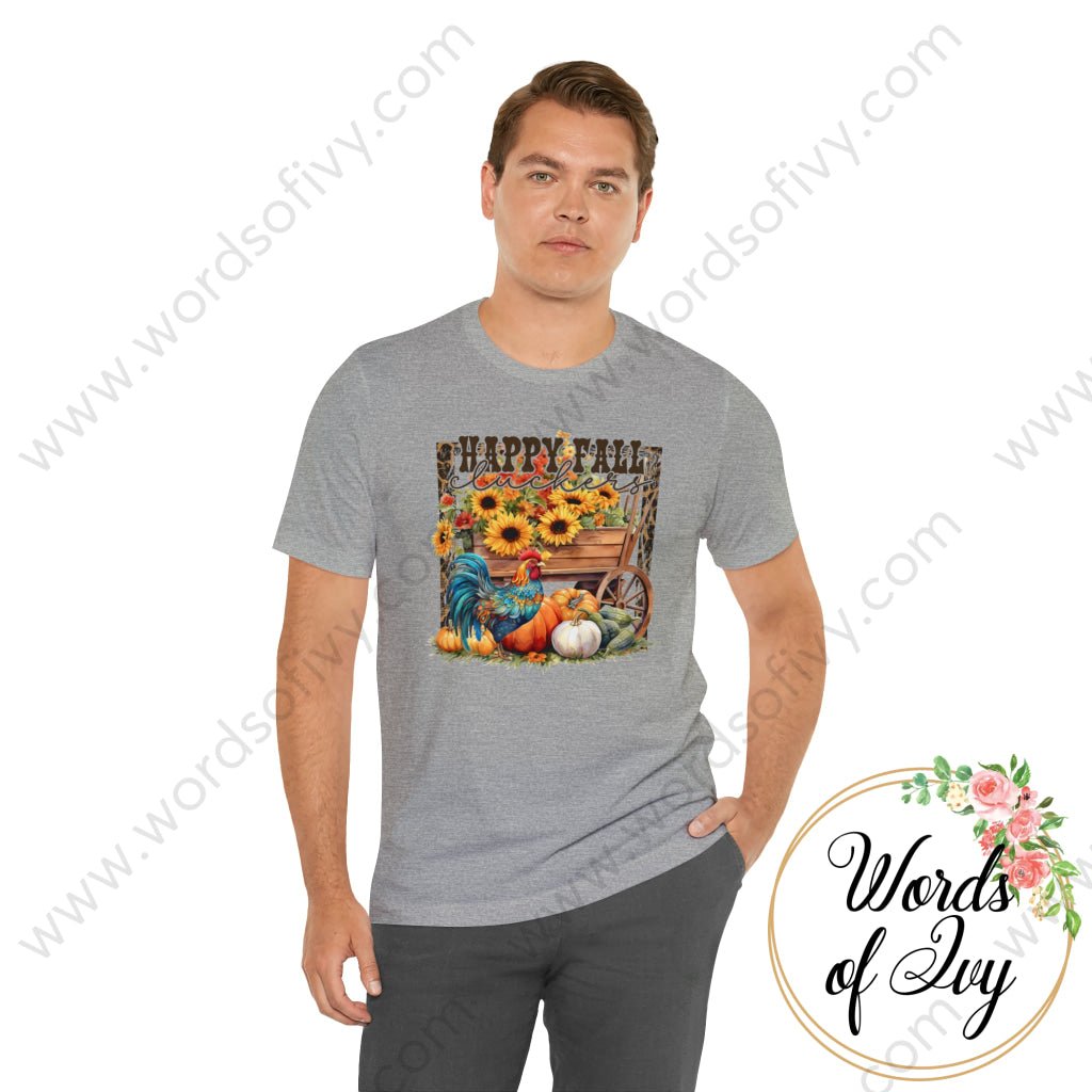 Adult Tee - HAPPY FALL CLUCKERS 230713003 | Nauti Life Tees