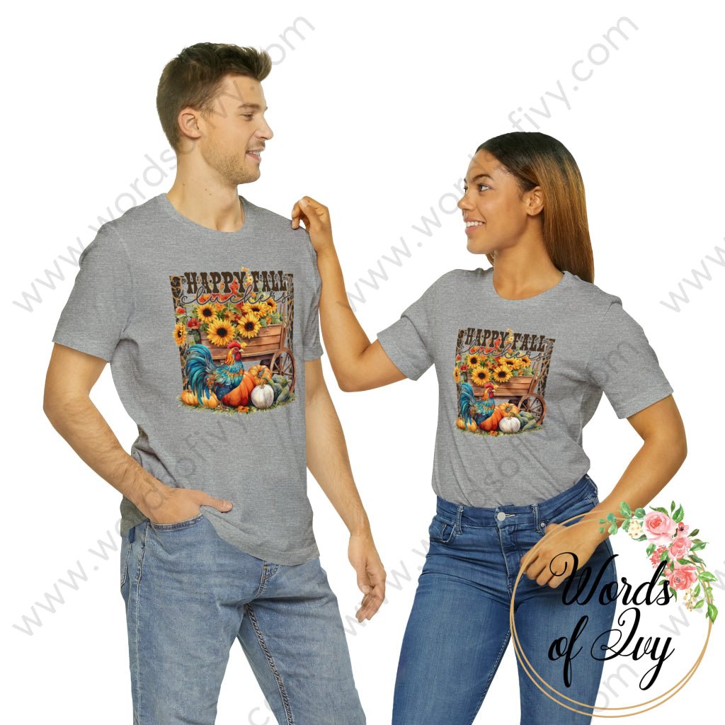 Adult Tee - HAPPY FALL CLUCKERS 230713003 | Nauti Life Tees