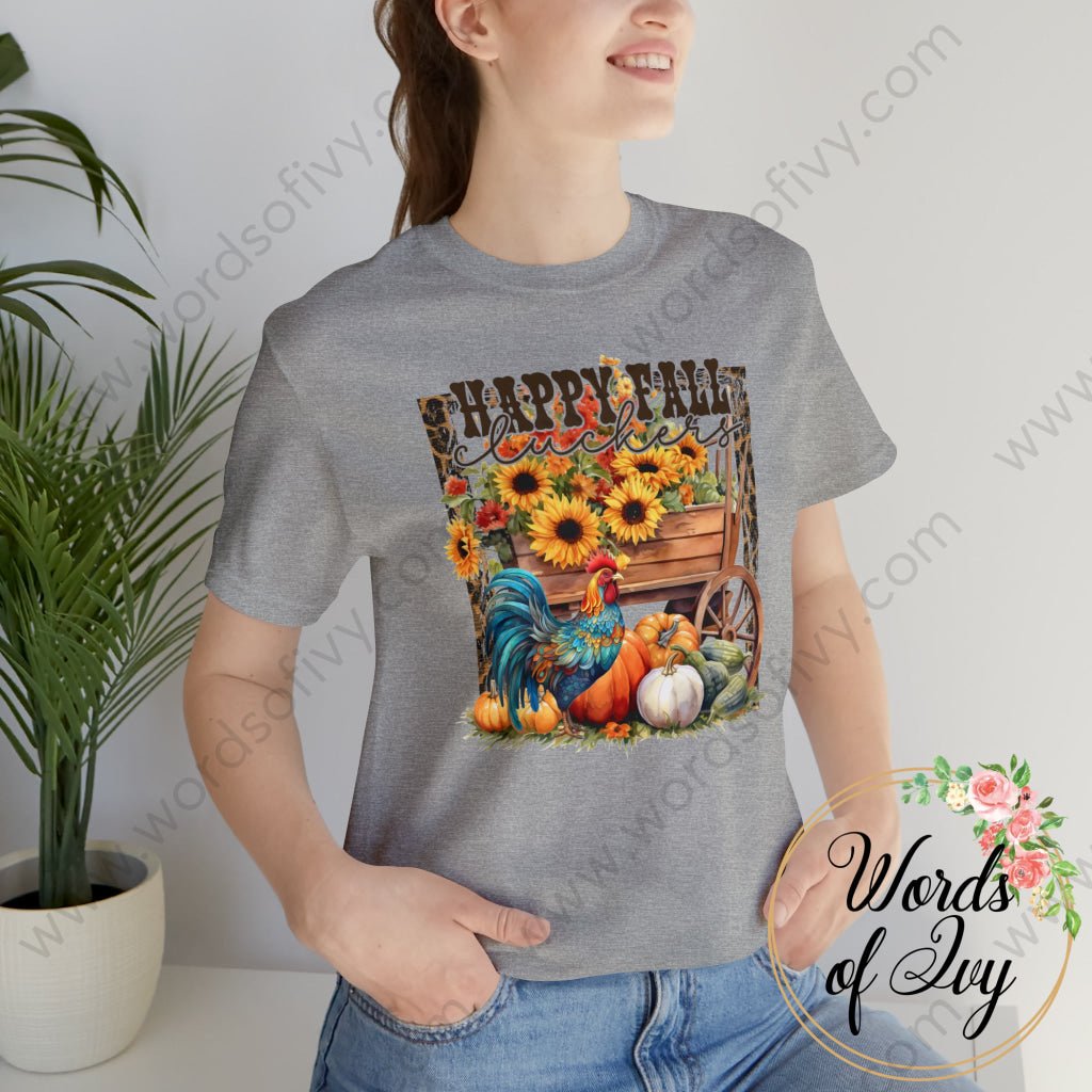 Adult Tee - Happy Fall Cluckers 230713003 T-Shirt