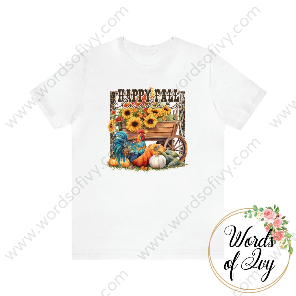 Adult Tee - HAPPY FALL CLUCKERS 230713003 | Nauti Life Tees