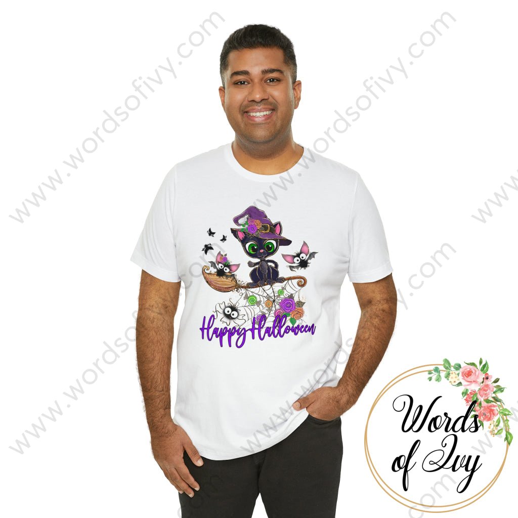 Adult Tee - Happy Halloween 230703009 | Nauti Life Tees