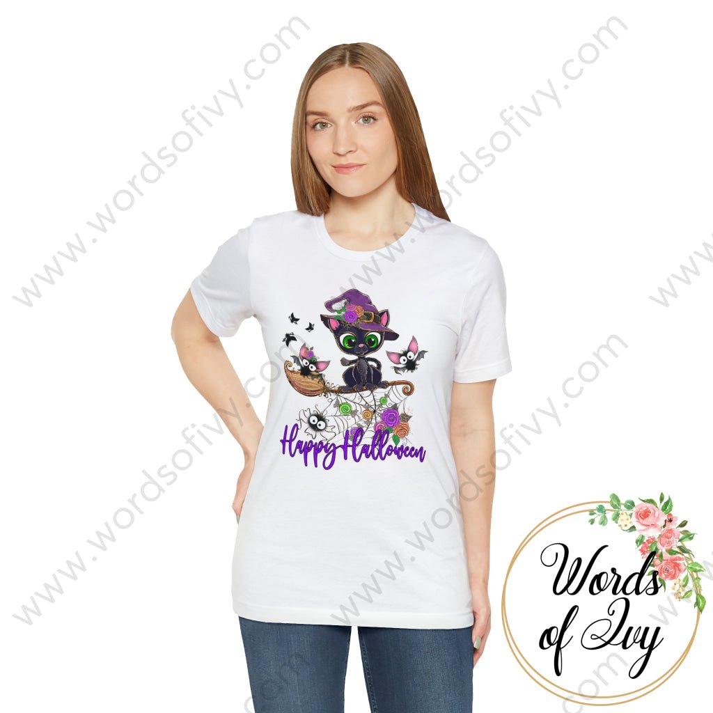 Adult Tee - Happy Halloween 230703009 | Nauti Life Tees