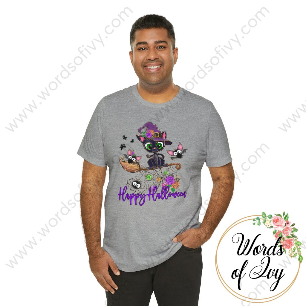 Adult Tee - Happy Halloween 230703009 | Nauti Life Tees