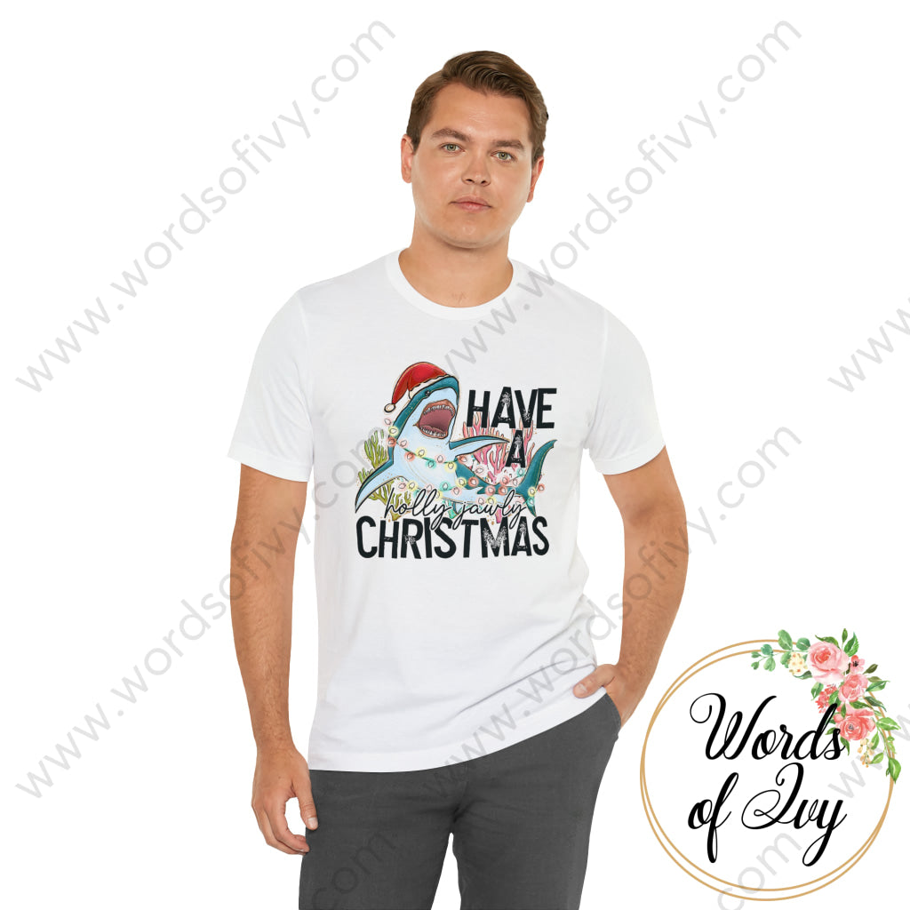 Adult Tee - Have A Holly Jawly Christmas 221122018 T-Shirt