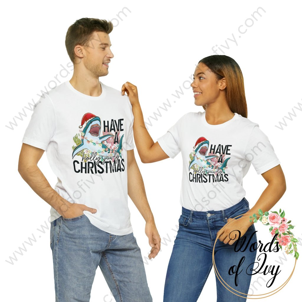 Adult Tee - Have A Holly Jawly Christmas 221122018 T-Shirt