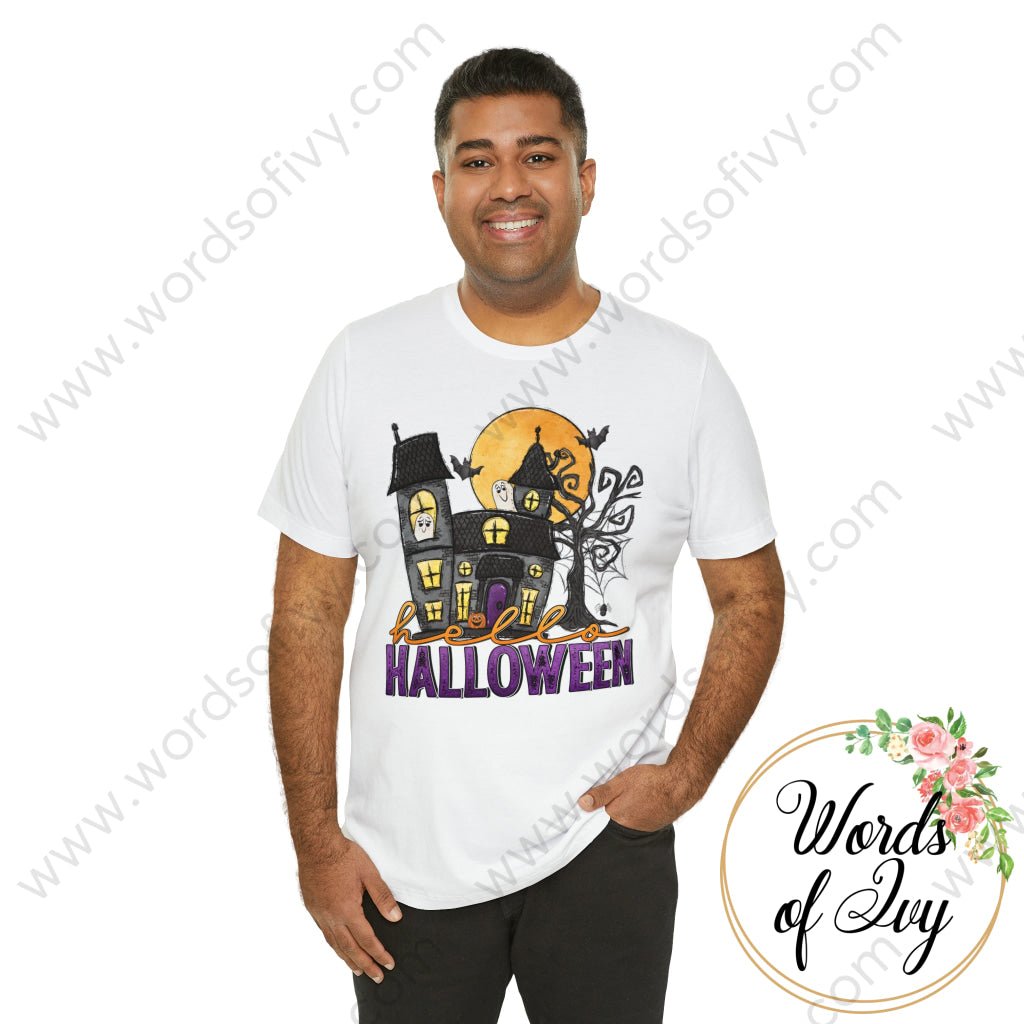 Adult Tee - Hello Halloween 220821013 | Nauti Life Tees