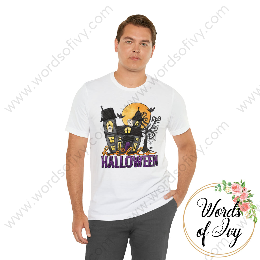 Adult Tee - Hello Halloween 220821013 | Nauti Life Tees