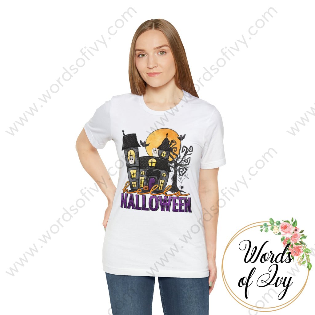 Adult Tee - Hello Halloween 220821013 | Nauti Life Tees