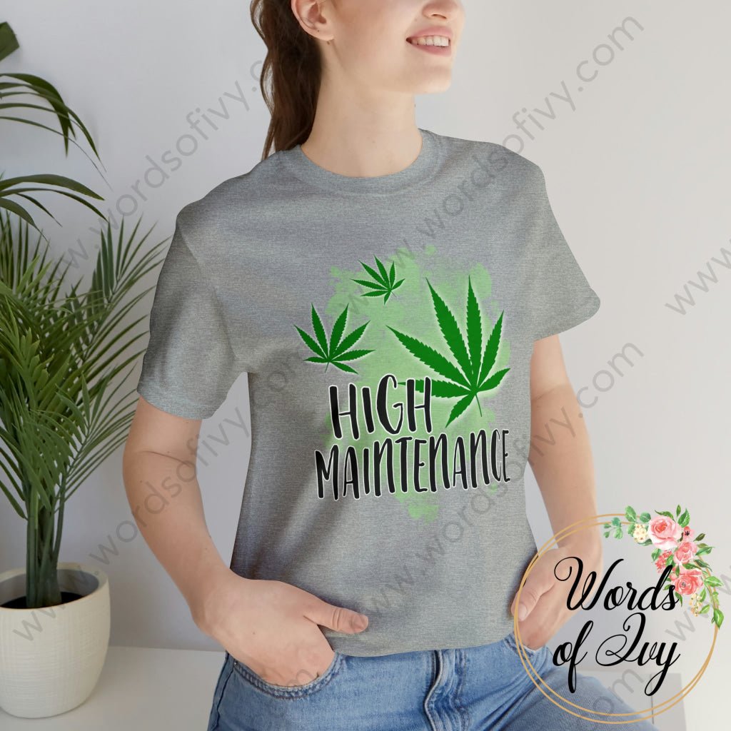 Adult Tee - High Maintenance 220926009 | Nauti Life Tees