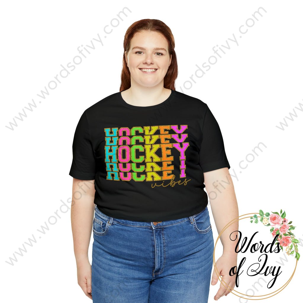 Adult Tee - HOCKEY VIBES 230821005 | Nauti Life Tees