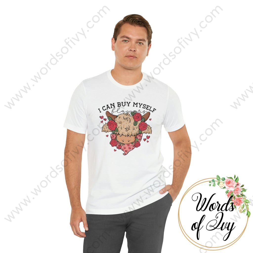 Adult Tee - I CAN BUY MYSELF FLOWERS 230416015 | Nauti Life Tees