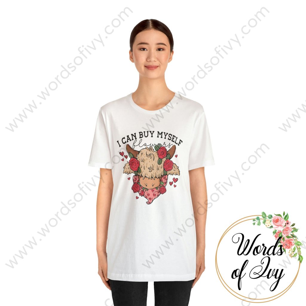 Adult Tee - I CAN BUY MYSELF FLOWERS 230416015 | Nauti Life Tees