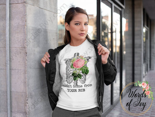 Adult Tee - I Did Not Come From Your Rib 211026004 T-Shirt