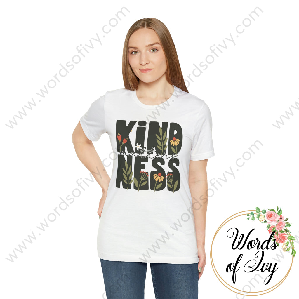 Adult Tee - KINDNESS MATTERS 230428002 | Nauti Life Tees