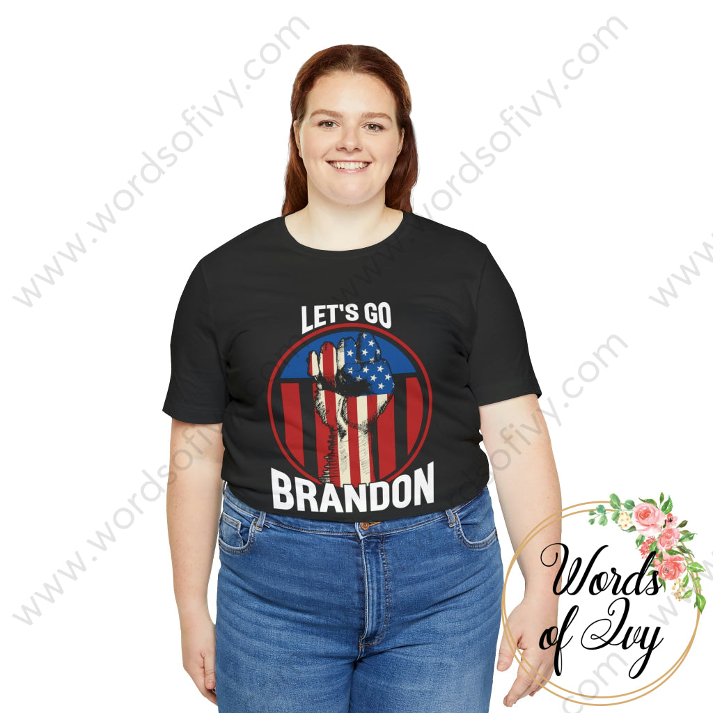 Adult Tee - Lets Go Brandon 211025002 T-Shirt