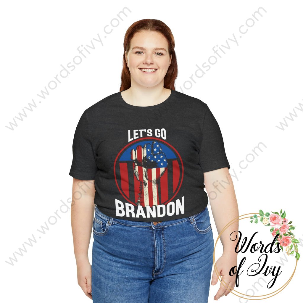 Adult Tee - Lets Go Brandon 211025002 T-Shirt