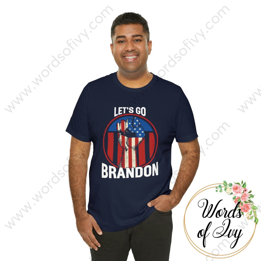 Adult Tee - Lets Go Brandon 211025002 T-Shirt