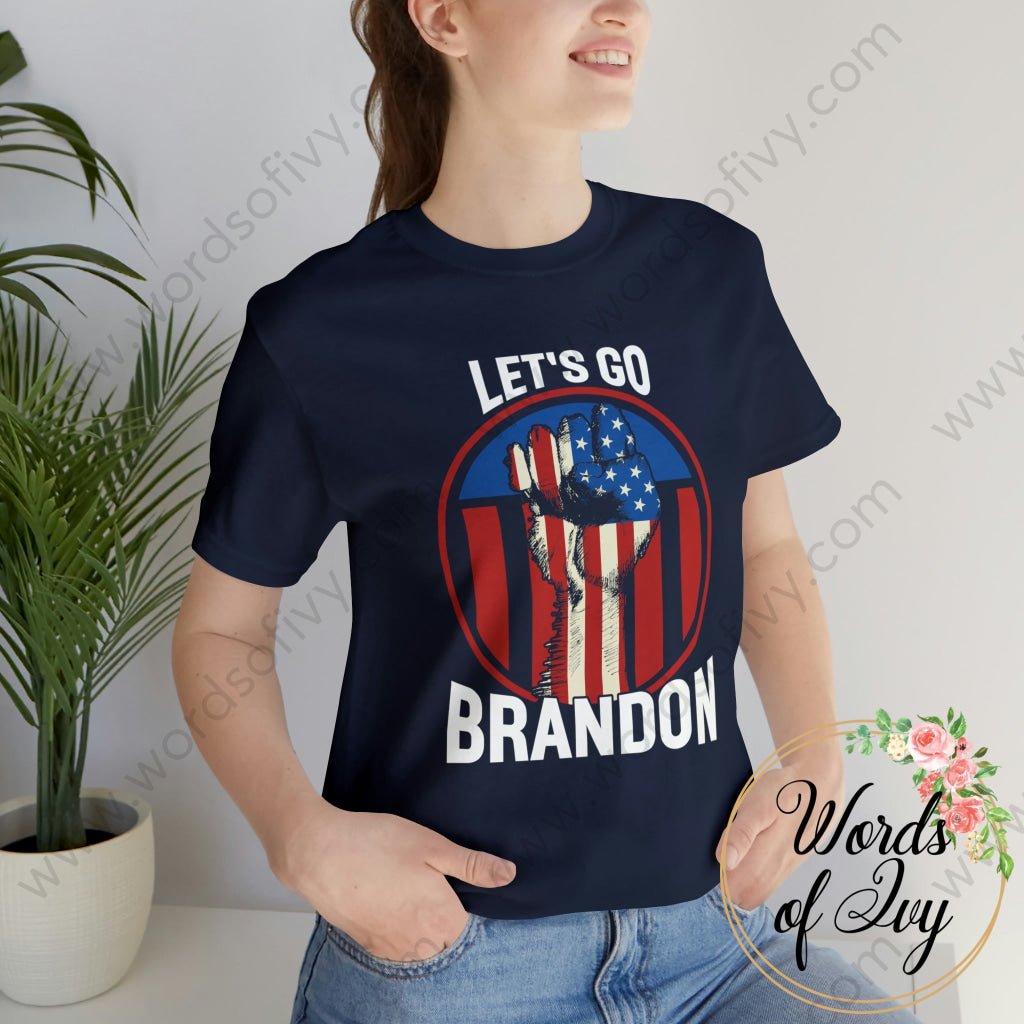 Adult Tee - Lets Go Brandon 211025002 T-Shirt