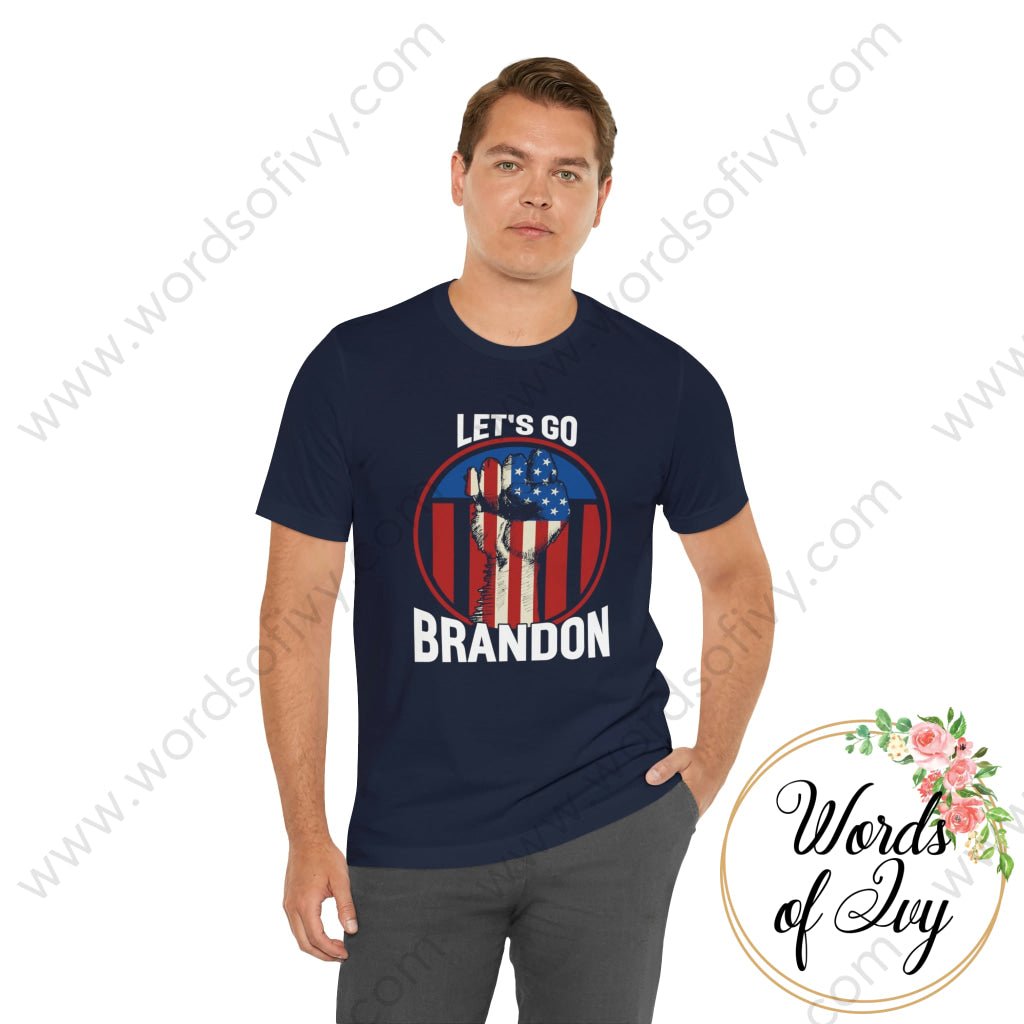 Adult Tee - Lets Go Brandon 211025002 T-Shirt