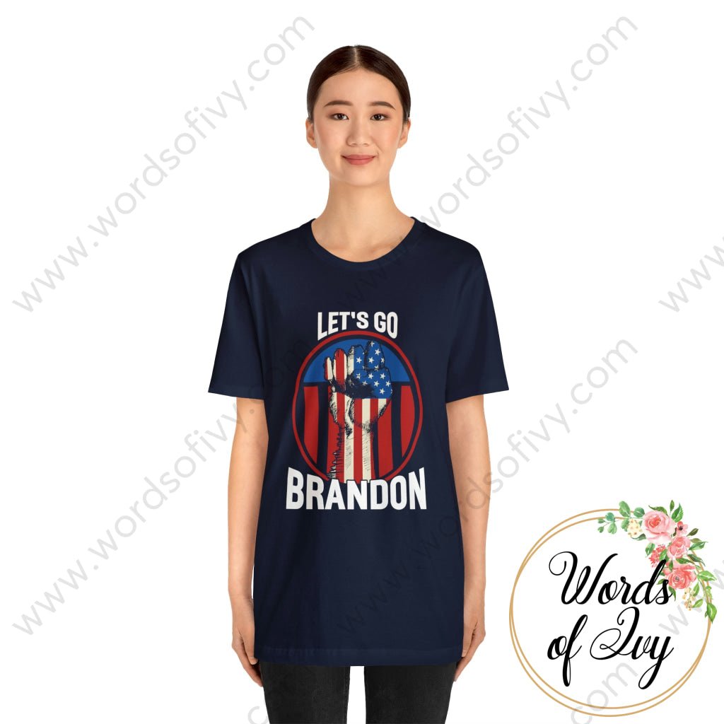 Adult Tee - Let's go Brandon 211025002 | Nauti Life Tees