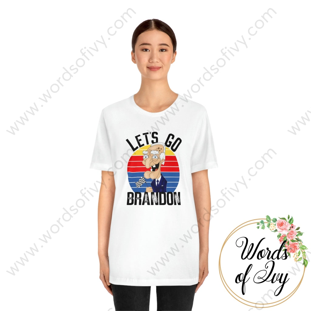 Adult Tee - Lets Go Brandon 211021002 T-Shirt