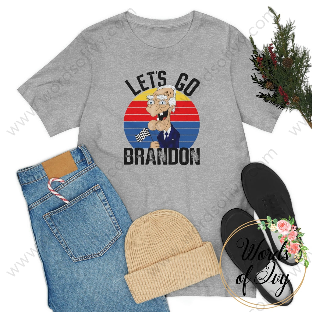 Adult Tee - Lets Go Brandon 211021002 T-Shirt