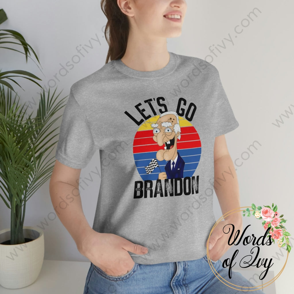 Adult Tee - Lets Go Brandon 211021002 T-Shirt