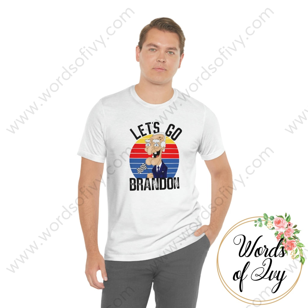 Adult Tee - Lets Go Brandon 211021002 T-Shirt