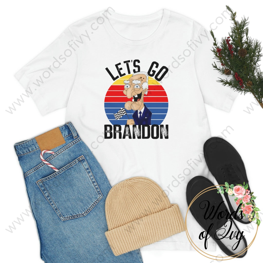 Adult Tee - Lets Go Brandon 211021002 T-Shirt